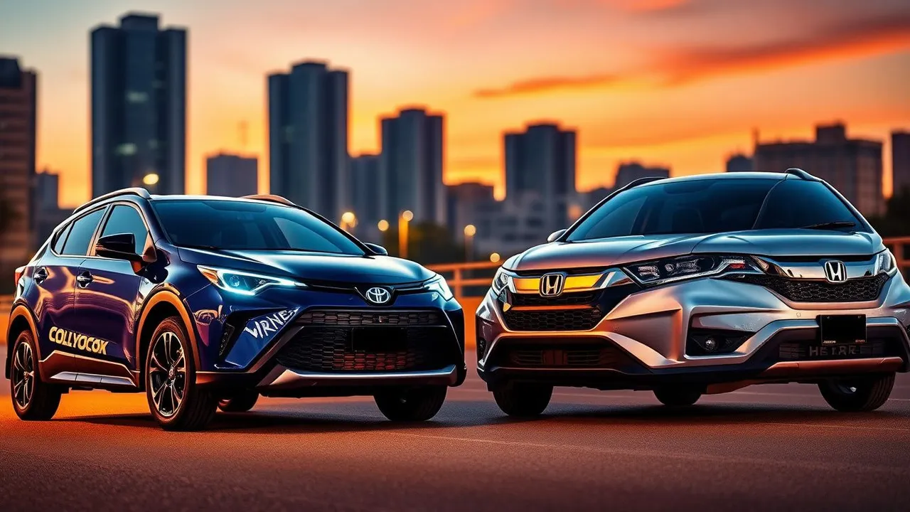 Toyota Corolla Cross 1.8 Hybrid Vs Honda Hr‑v Touring 1.5 Turbo