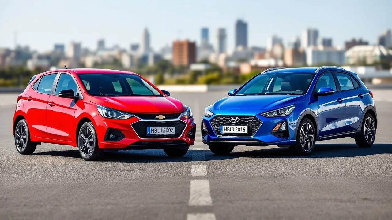 Chevrolet Onix 1.0 Turbo Vs Hyundai Hb20 1.0 Turbo (2019–2022