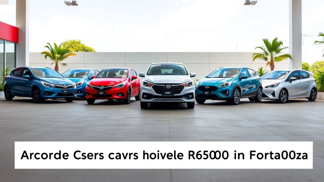 Fortaleza: 6 seminovos até R$50.000 para primeiro carro com custo total