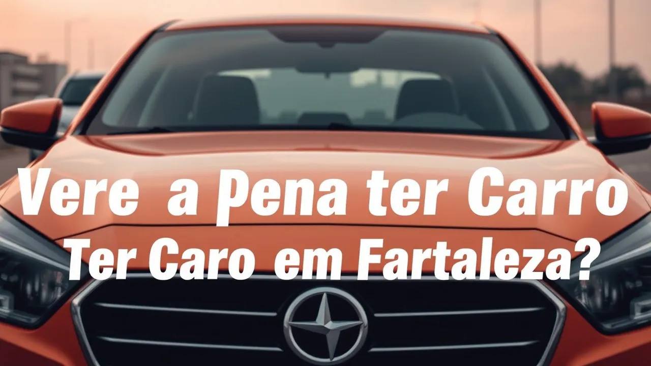 Vale a Pena Ter Carro em Fortaleza?